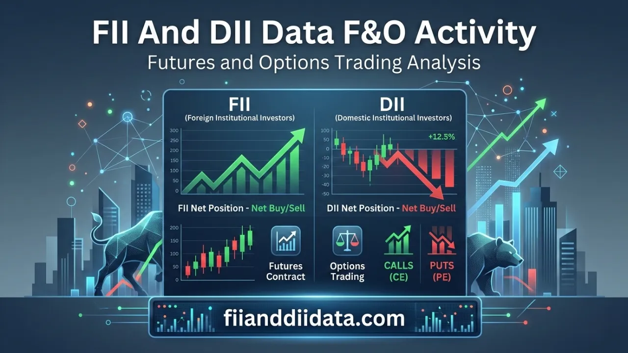 FII And DII Data F&O Activity
