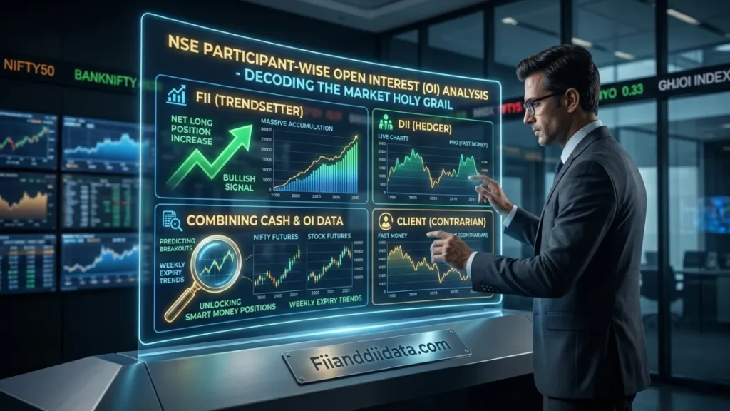 NSE Participant-Wise Open Interest Today