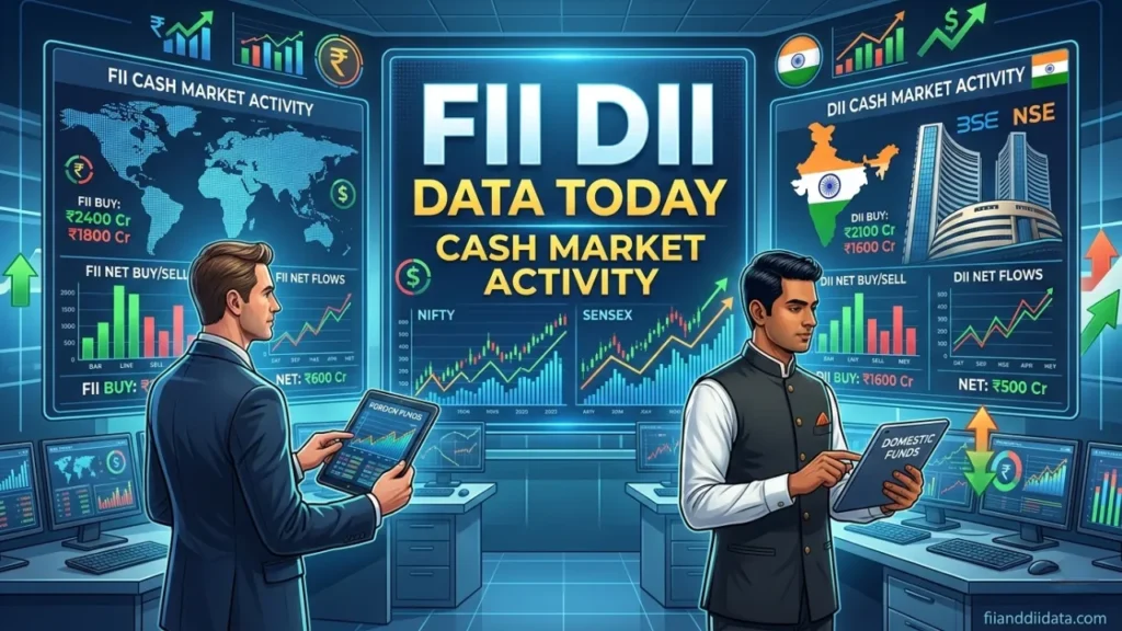 FII DII Data Today
